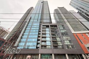 2-bedroom condo apartment for rent in Toronto — 2309 - 295 Adelaide Street W