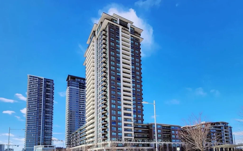 2-bedroom condo apartment for rent in Markham — 2508 - 15 Water Walk Drive (Photo 1)
