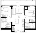 2-bedroom condo apartment for rent in Toronto — 2525 - 5858 Yonge Street (Photo 2)