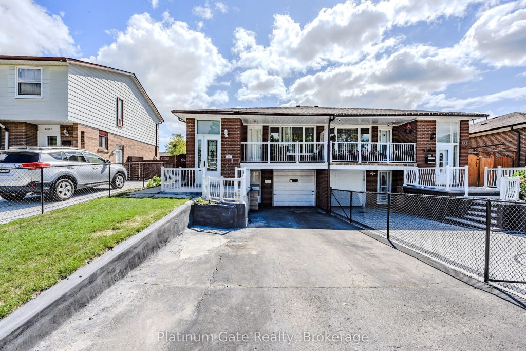 3-bedroom semi-detached home for sale in Peel — 3088 Harold Sheard Drive (Photo 1)