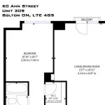 1-bedroom home for sale in Caledon — 309 - 60 Ann Street (Photo 2)