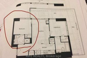 2-bedroom condo apartment for rent in Toronto — 3305 2nd Bdr - 7 Grenville Street
