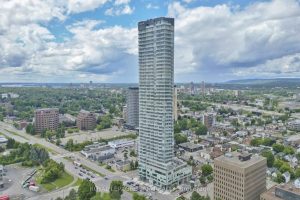 1-bedroom condo apartment for rent in Ottawa — 3801 - 805 Carling Avenue