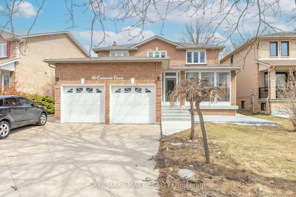 4-bedroom detached home for sale in Peel — 46 Canarvan Court (Photo 1)