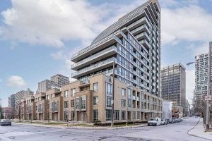 1-bedroom condo apartment for rent in Toronto — 509 - 60 Berwick Avenue