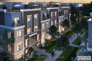 2-bedroom condo townhouse for rent in Toronto — 51 William Jackson Way