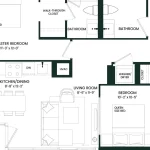 2-bedroom home for rent in Toronto — 5604 - 100 Harbour Street (Photo 5)