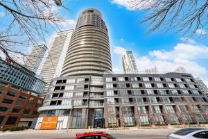 1-bedroom condo apartment for rent in Toronto — 605 - 38 Dan Leckie Way