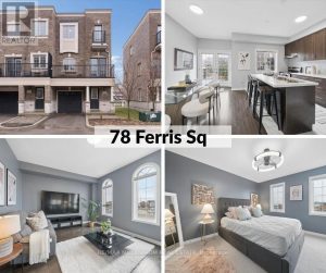 3-bedroom att/row/townhouse for sale in Durham — 78 Ferris Square
