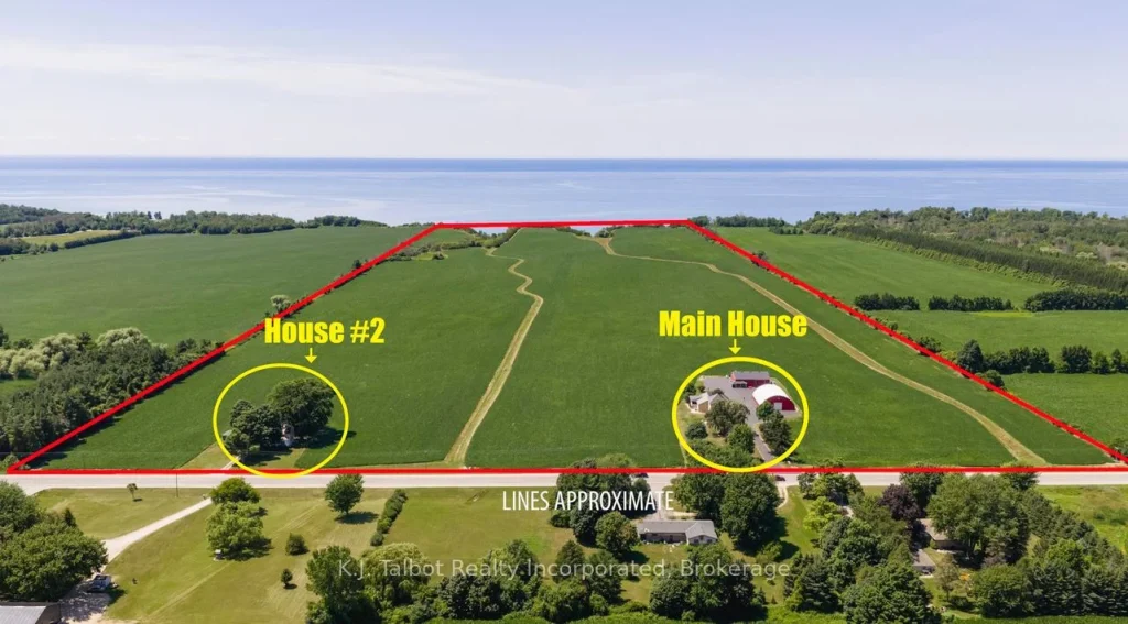 4-bedroom farm home for sale in Huron — 79823 Bluewater Highway (Photo 1)