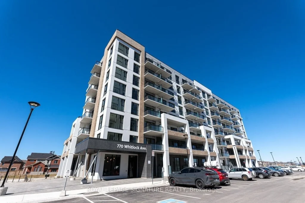 1-bedroom condo apartment for rent in Milton — 809 - 770 Whitlock Avenue (Photo 1)