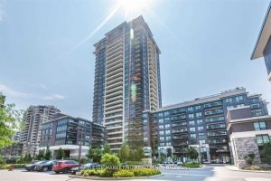 2-bedroom condo apartment for rent in Markham — 902 - 15 Water Walk Drive