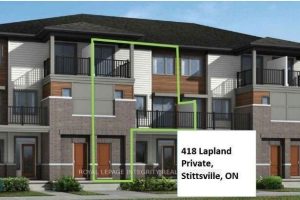 2-bedroom condo townhouse for rent in Ottawa — 96 - 418 Lapland Private