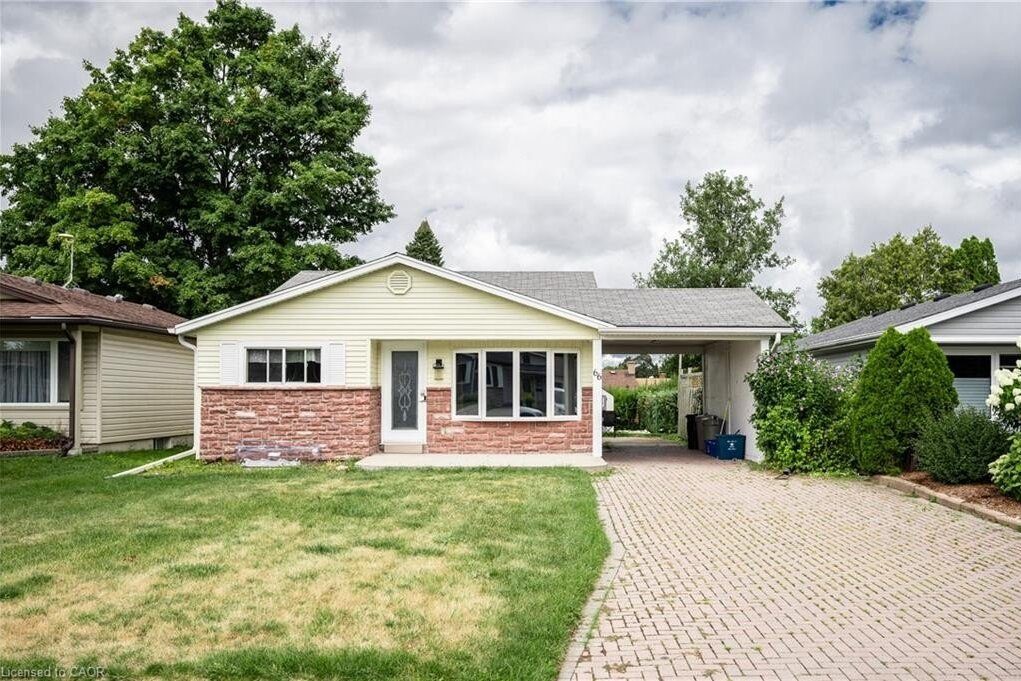 3-bedroom home for rent in Kitchener — Upper - 66 Belwood Crescent (Photo 1)
